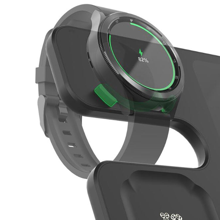 Chargeur sans fil 3 en 1 pour montre et écouteurs Samsung série EDCS889 (noir)